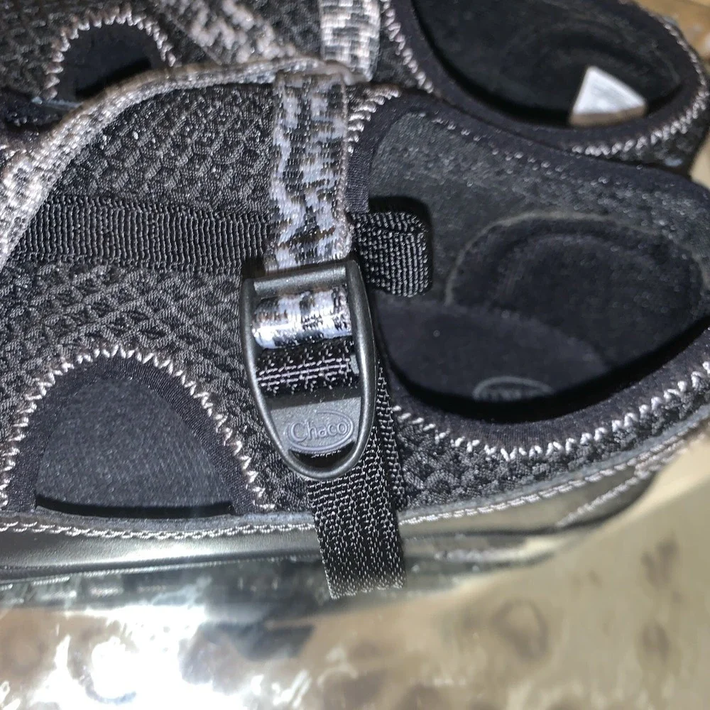 Chaco Shoes Youth 6 Black Unisex Odyssey Kids Sandal, Black Big‎ Kid
